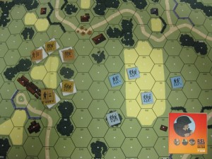 War game board: Advanced Squad Leader