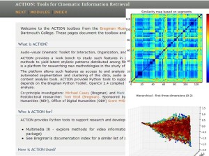 ACTION toolkit for cinematic information retrieval