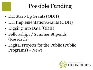 Funding opportunities